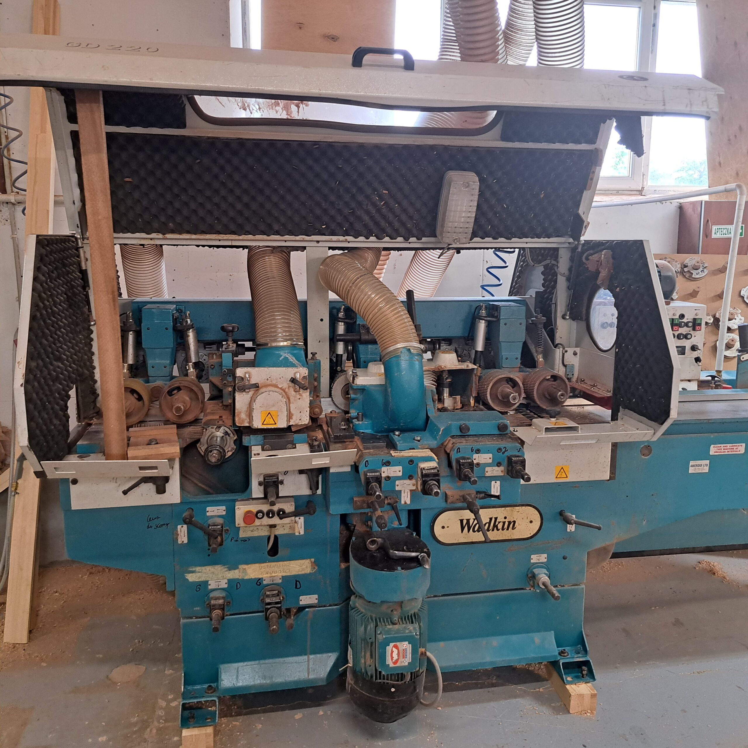 Strugarka Piecioglowicowa Wadkin Gd 220 Gd5